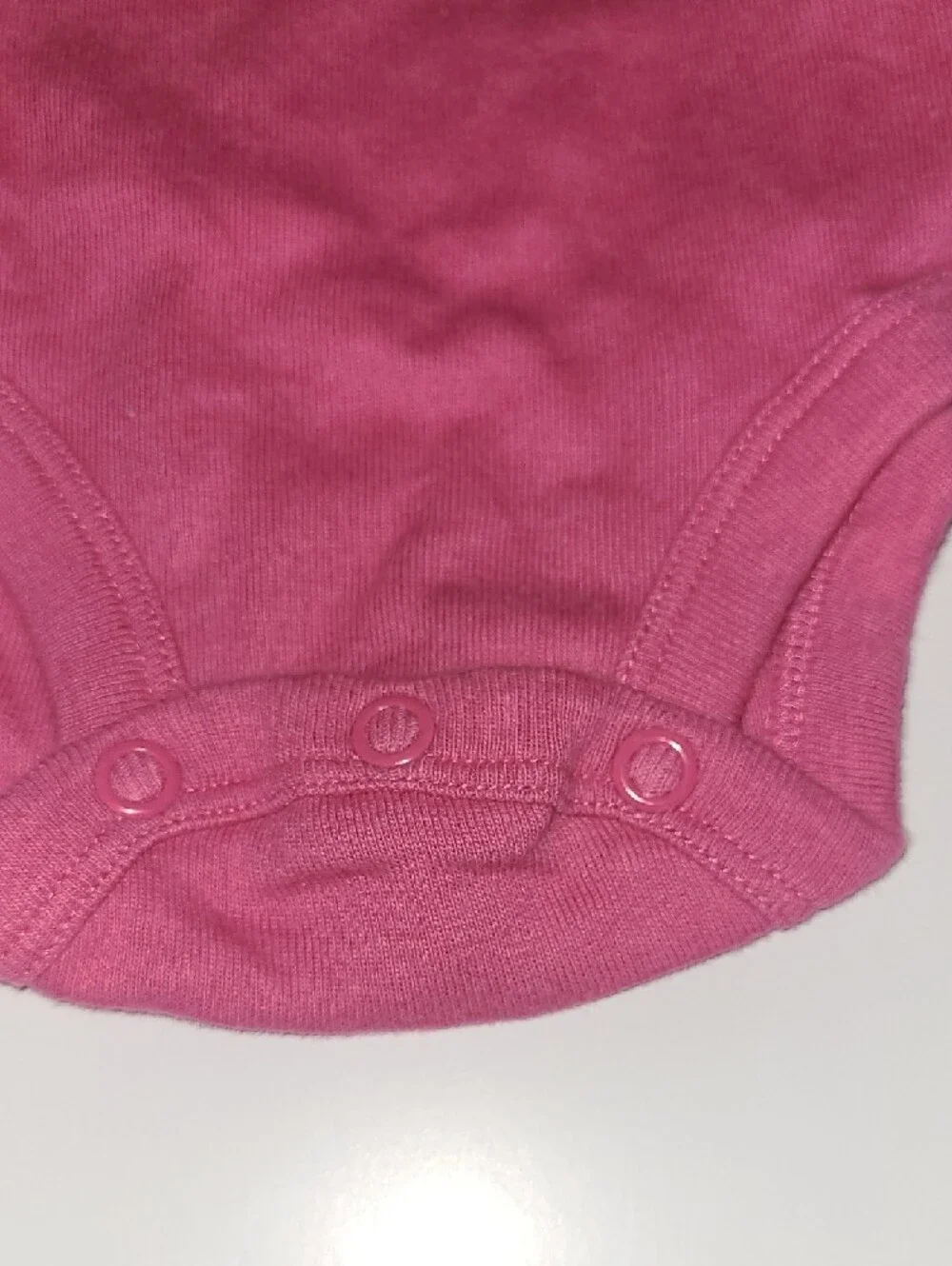 Carter's Cream Bow Print Three Piece Set with Pink Bodysuit.  Size 6 Months.